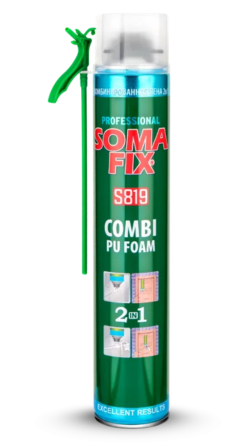 SOMAFİX COMBİ VALFLİ POLİÜRETAN KÖPÜK - S819