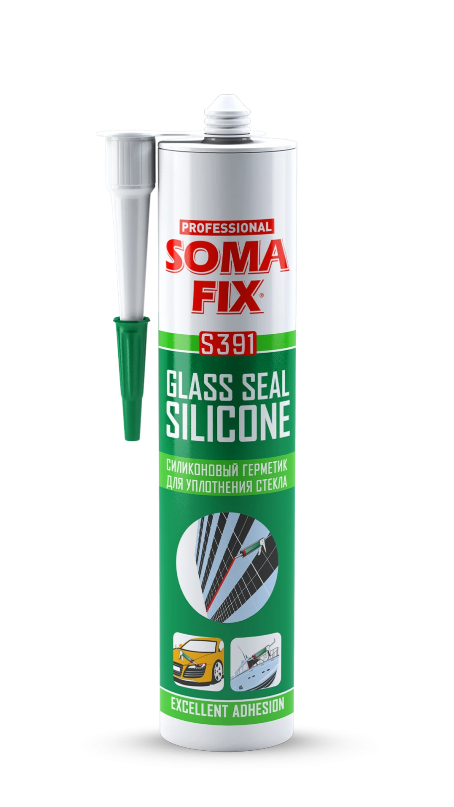 SOMAFİX CAM SIZDIRMAZLIK SİLİKONU - S391
