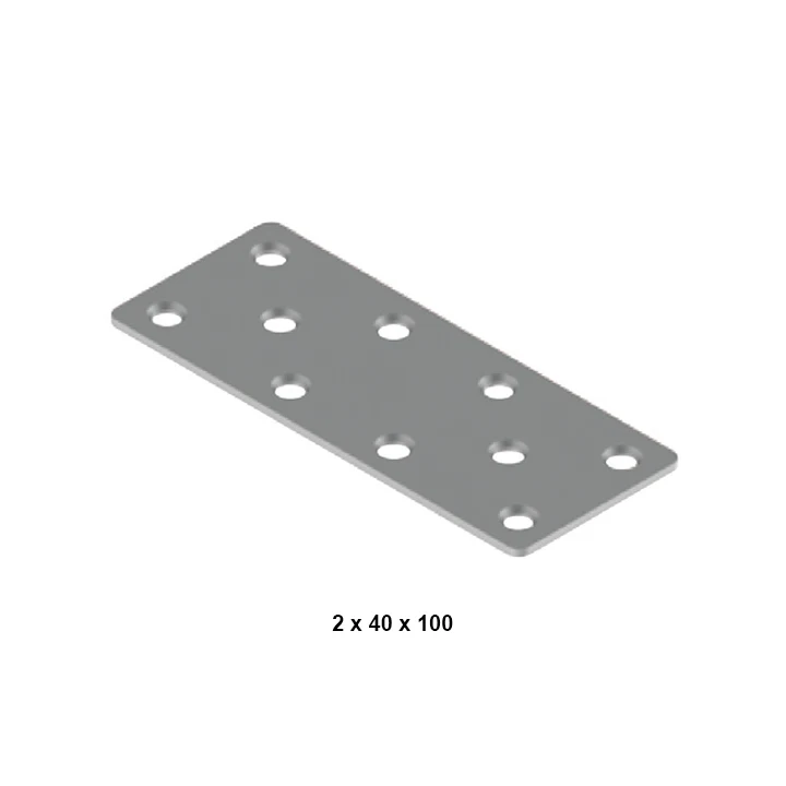 Angle bracket · Metal, Flat, 2 × 40 × 100