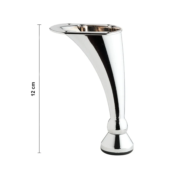 Furniture leg · Curved, 12 cm