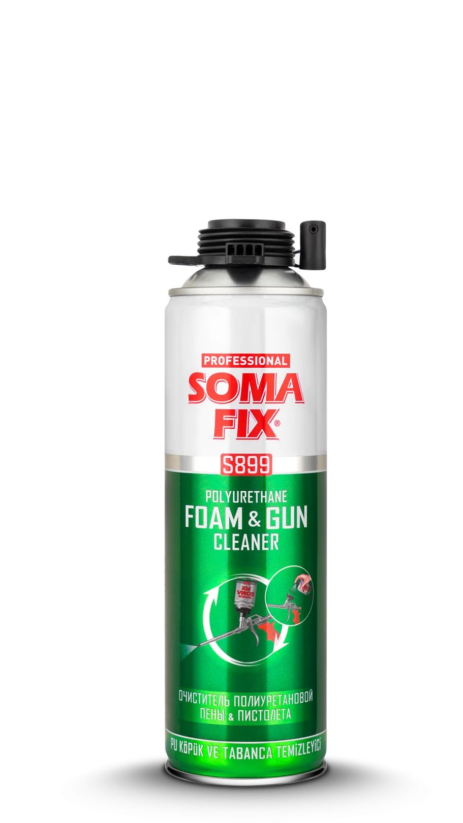 Foam and gun cleaner — SOMAFIX S899
