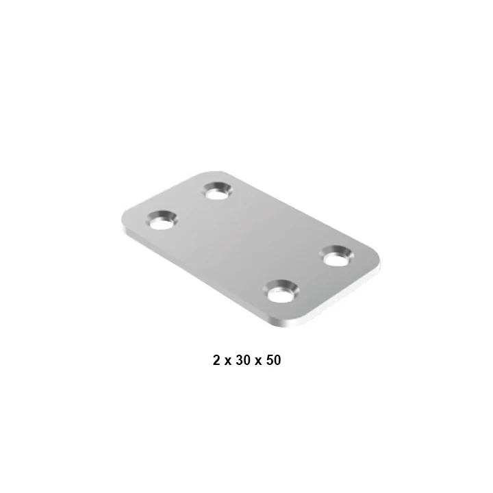 Angle bracket · Metal, Flat, 2 × 30 × 50