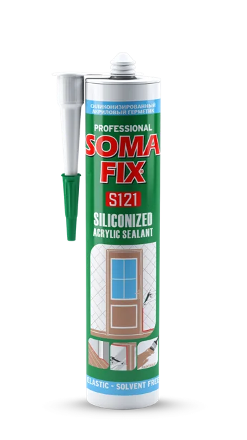SOMAFİX AKRİLİK SİLİKONİZE MASTİK - S121