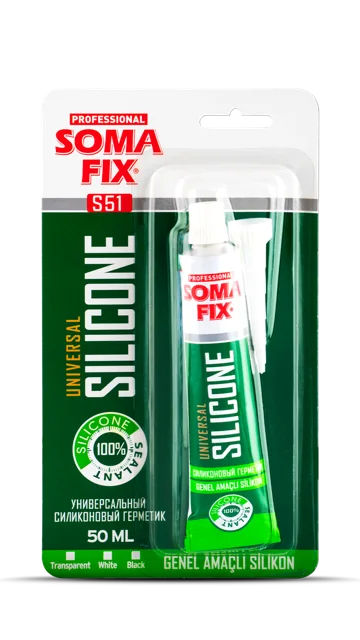 SOMAFİX GENEL AMAÇLI TÜP SİLİKON - S51
