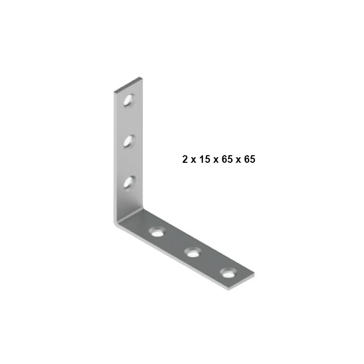 Angle bracket — L · Metal, 2 × 15 × 65 × 65
