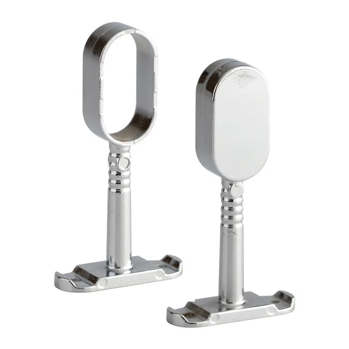 Hanging rail flange · Oval, With base, 15×29