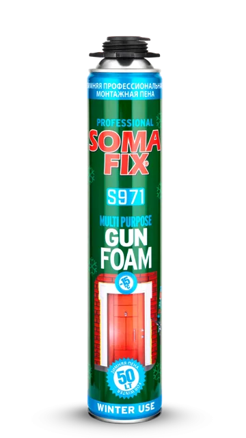 SOMAFİX TABANCALI KIŞLIK POLİÜRETAN KÖPÜK S971