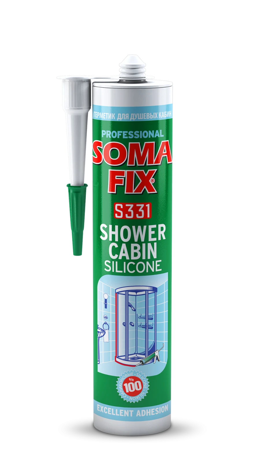 SOMAFİX DUŞAKABİN SİLİKONU S331