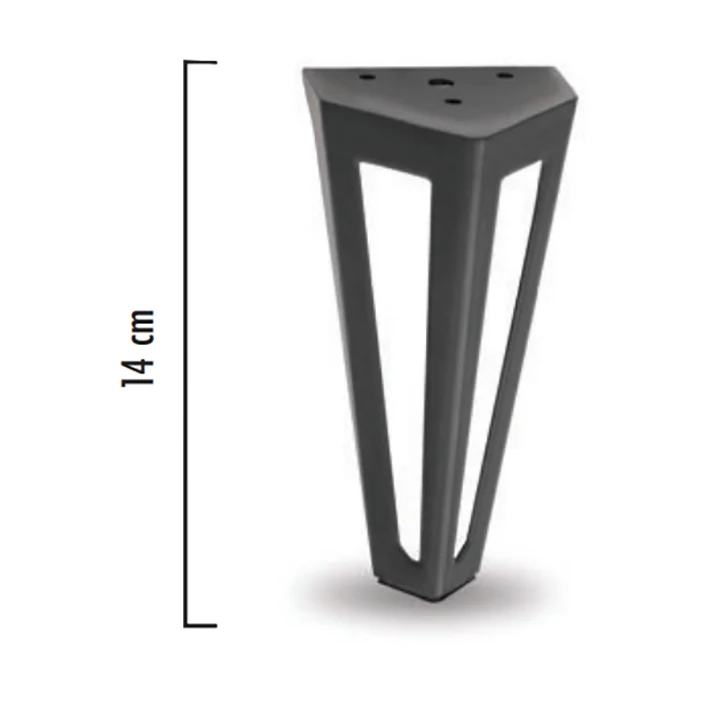 Furniture leg — Ovit · 14 cm