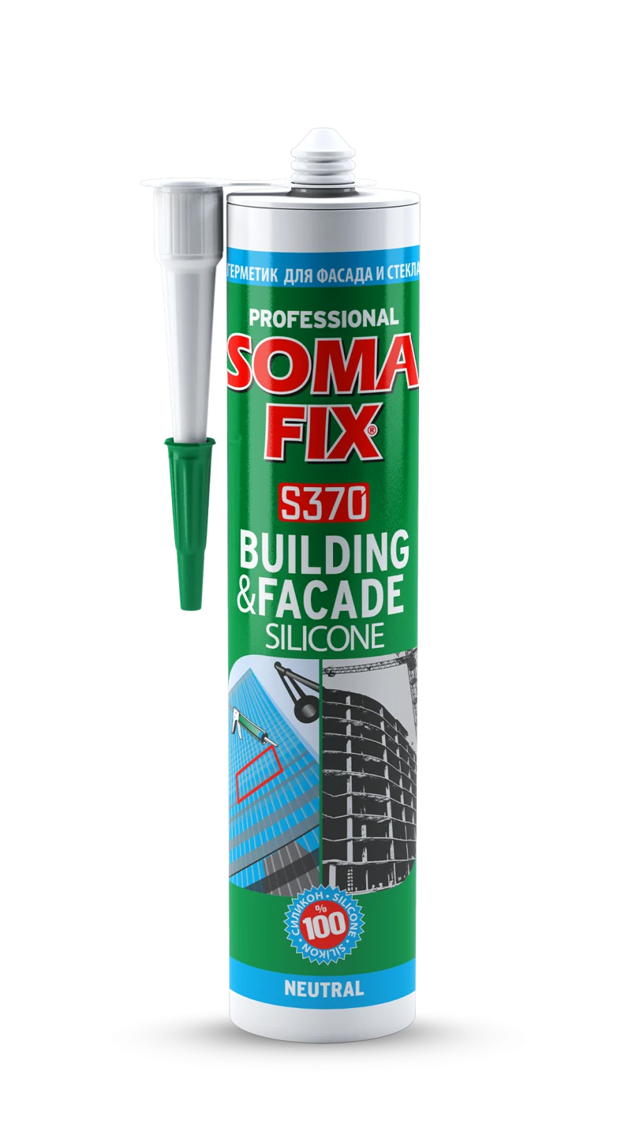 SOMAFİX YAPI İNŞAAT VE DIŞ CEPHE SİLİKONU - S370