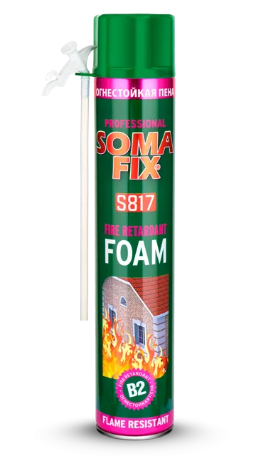 SOMAFİX B2 YANGINA KARŞI DAYANIKLI POLİÜRETAN KÖPÜK - S817