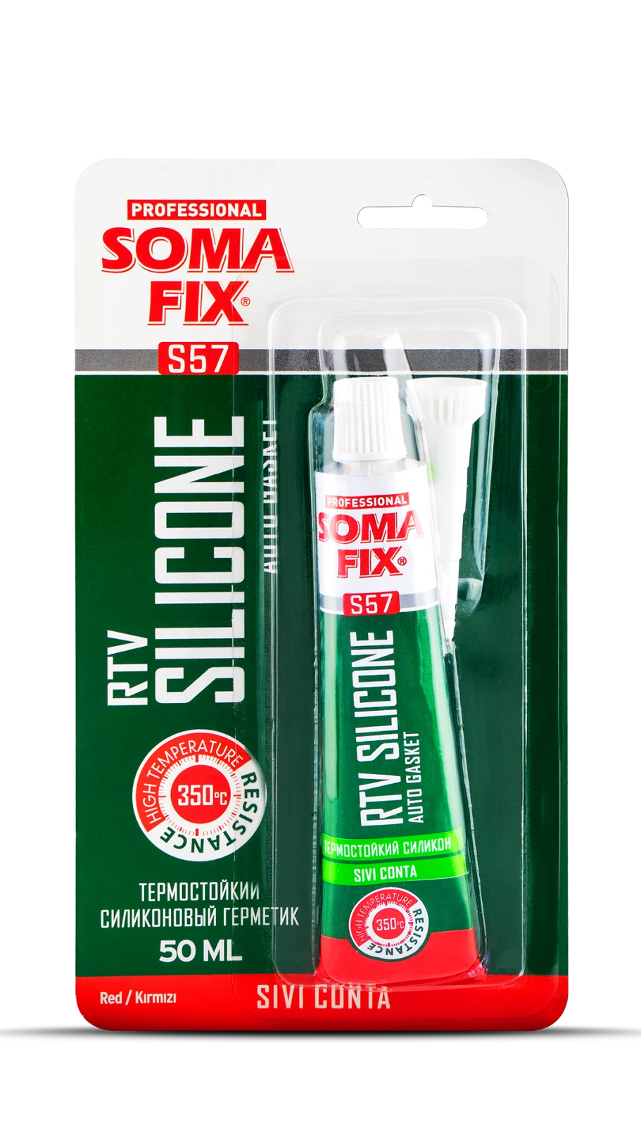 Silicone sealant — SOMAFIX RTV S57 · Tube format, Liquid gasket