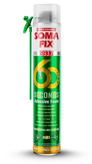 SOMAFİX 60 SANİYE YAPIŞTIRICI KÖPÜK S937