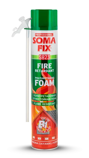 SOMAFİX YANGINA DAYANIKLI B1 POLİÜRETAN KÖPÜK-S823