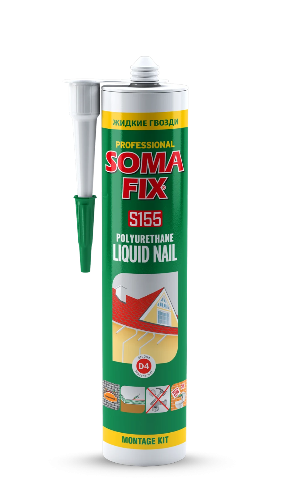 SOMAFİX SIVI ÇİVİ (POLİÜRETAN BAZLI) - S155