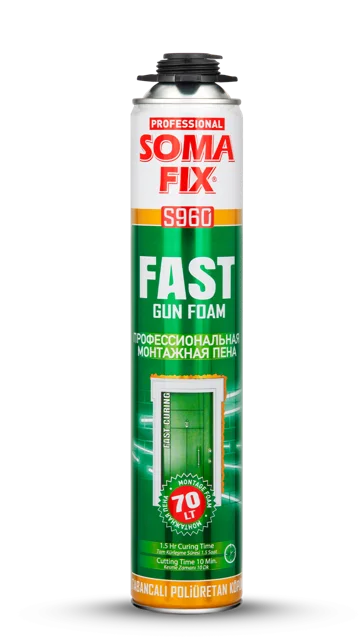SOMAFİX FAST TABANCALI KÖPÜK-S960