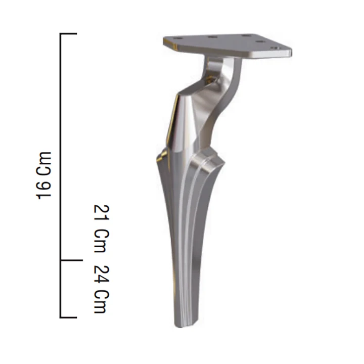 Ногарка за мебел — Pelat · 16 cm