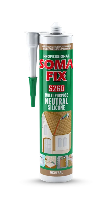 SOMAFİX GENEL AMAÇLI NÖTR SİLİKON S260