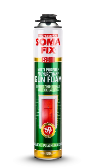 SOMAFİX TABANCALI POLİÜRETAN KÖPÜK S911