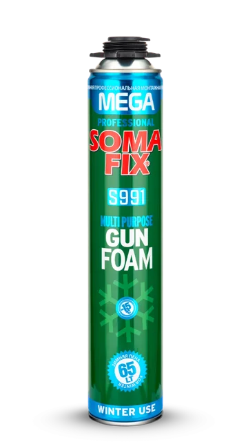 SOMAFİX MEGA TABANCALI KIŞLIK POLİÜRETAN KÖPÜK S991