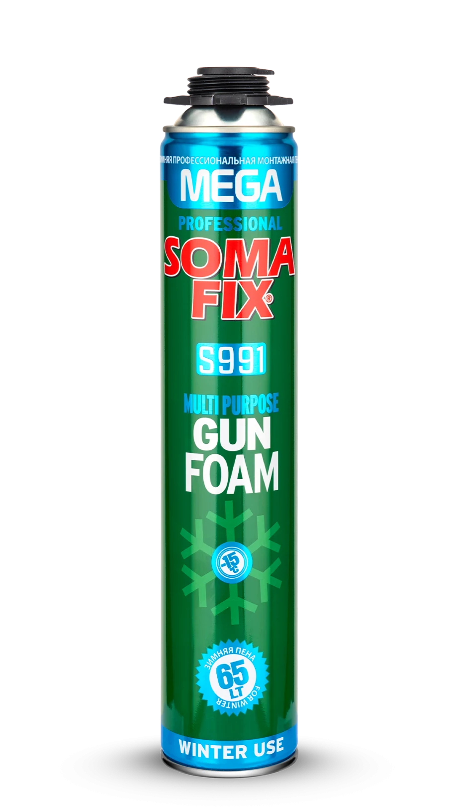 SOMAFİX MEGA TABANCALI KIŞLIK POLİÜRETAN KÖPÜK S991