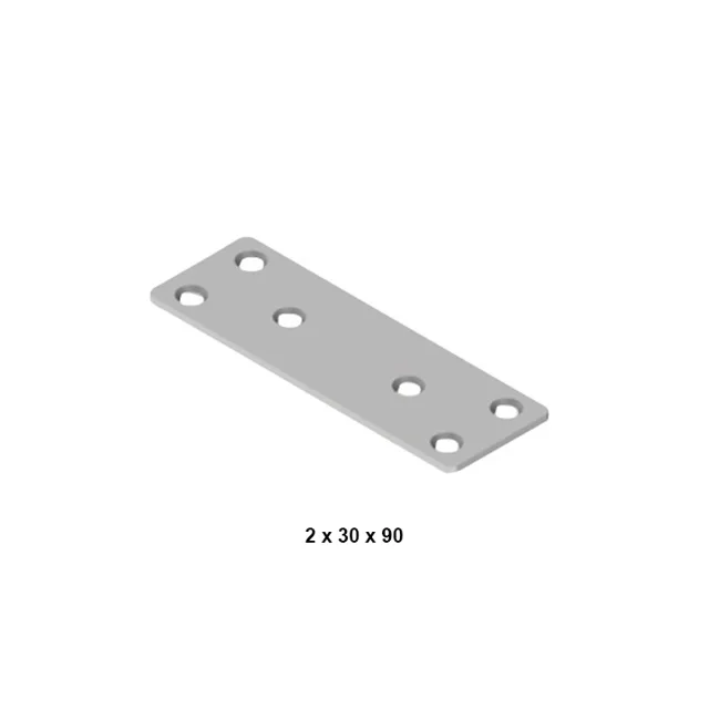 Metal Düz Gönye (2 x 30 x 90 )