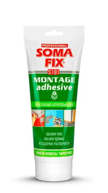 SOMAFİX AKRİLİK MONTAJ YAPIŞTIRICI - S181