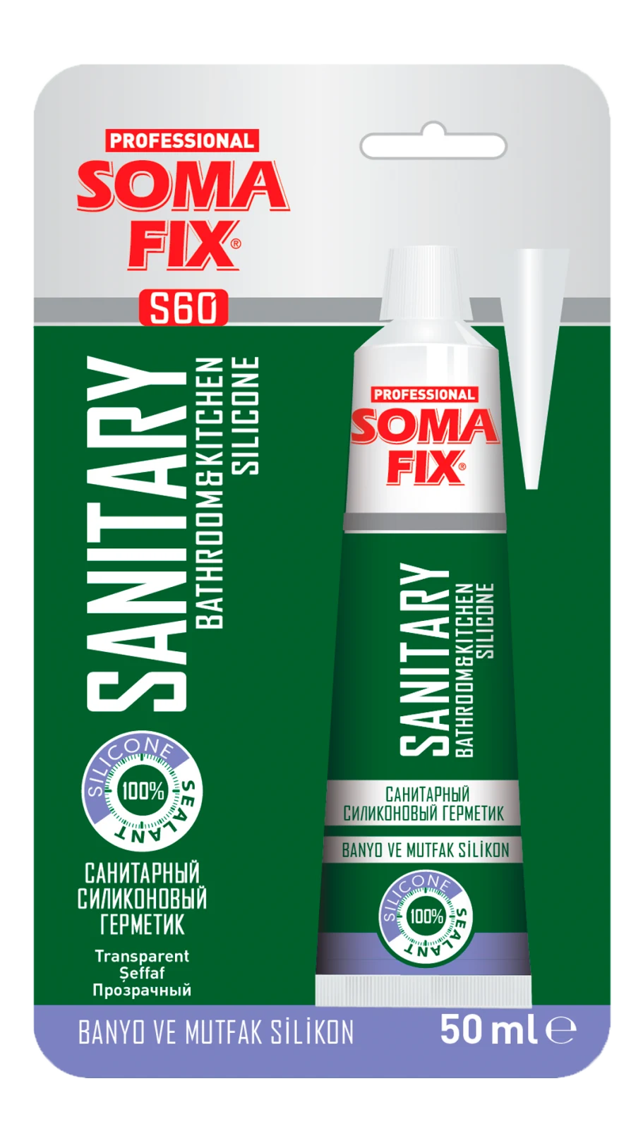 BANYO VE MUTFAK TÜP SİLİKON-S60