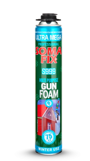 SOMAFİX ULTRA MEGA TABANCALI KIŞLIK POLİÜRETAN KÖPÜK S999