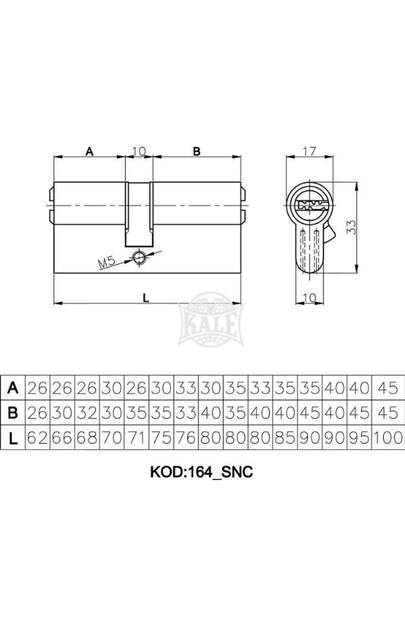 KALE 164/SNC 68mm SİSTEM BAREL